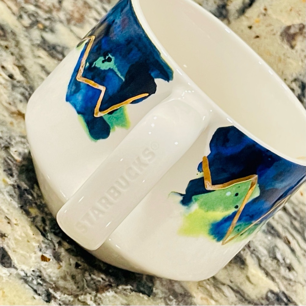 Starbucks 2015 Artisan Series Story of Elevation Coffee Cup Mug 12 Fl Oz